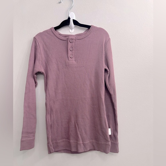 JAMIE KAY Organic Cotton Modal Long Sleeve Henley - Picture 5 of 5
